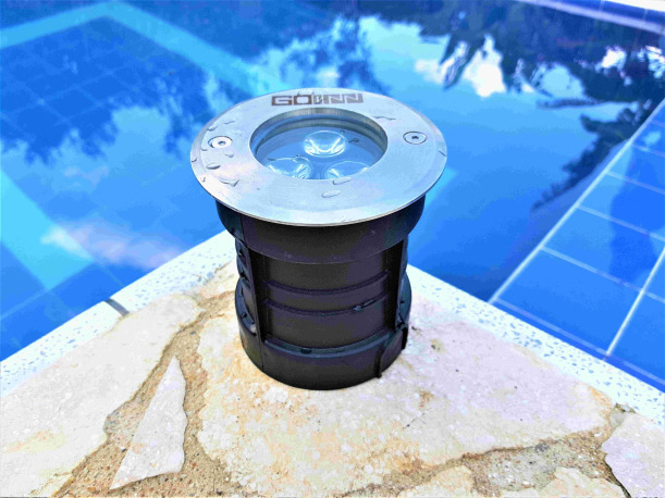 LUMINARIA TIPO REFLECTOR  REDONDA 3W ORNAMENTAL GOINN 1