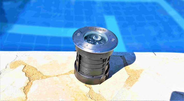 LUMINARIA TIPO REFLECTOR  REDONDA 3W ORNAMENTAL GOINN 2