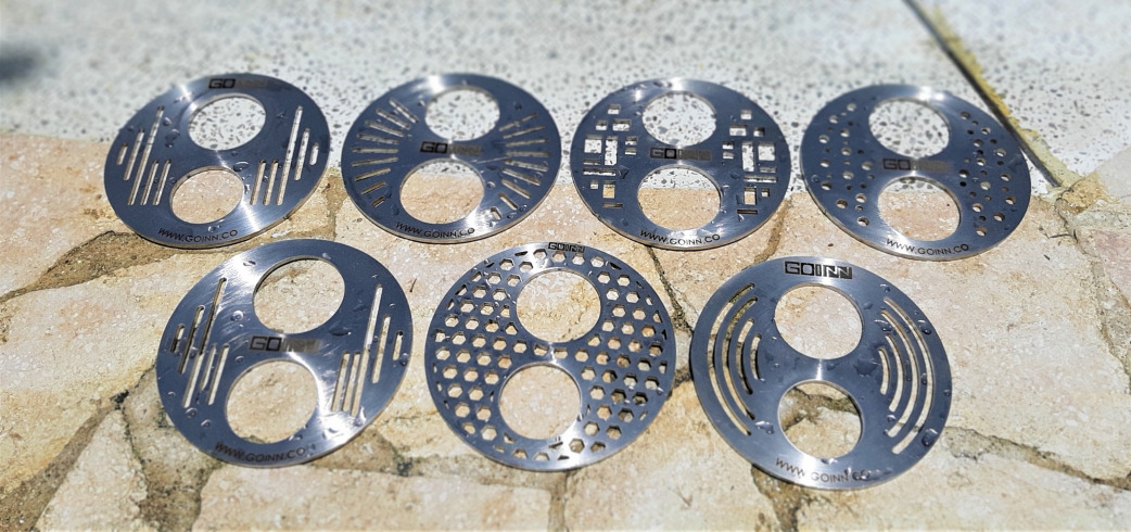 DISCOS INTERCAMBIABLES Y PERSONALIZABLES