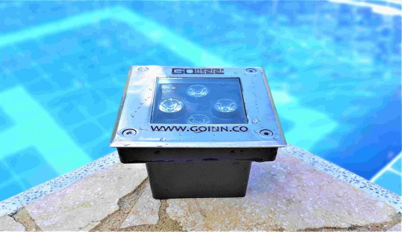 LUMINARIA TIPO REFLECTOR CUADRADO 4W EMPOTRABLE GOINN 3