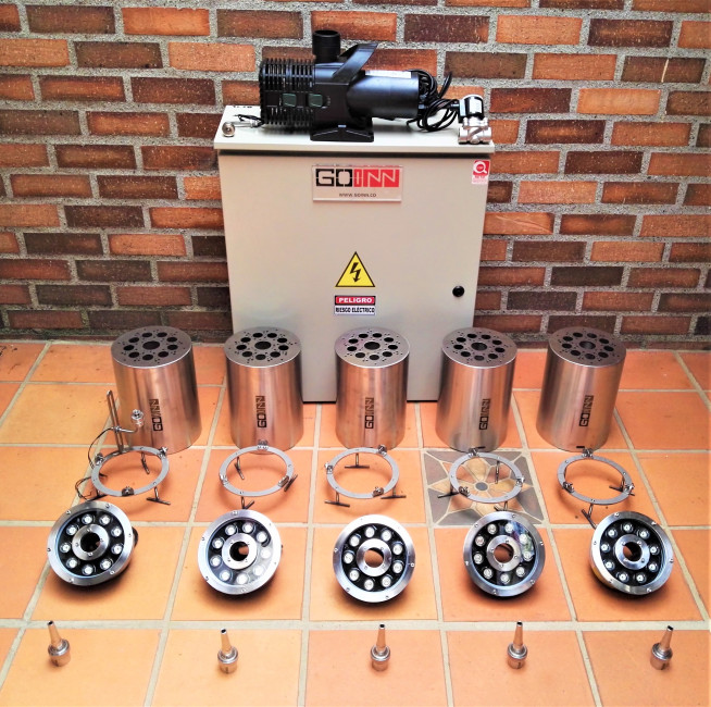 KIT 3 FUENTE PREFABRICADA GOINN BOQUILLA GBQ-01