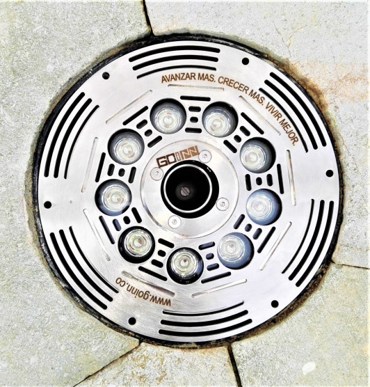 VULKANO LIGHTED GOINN 27W INSTALADO